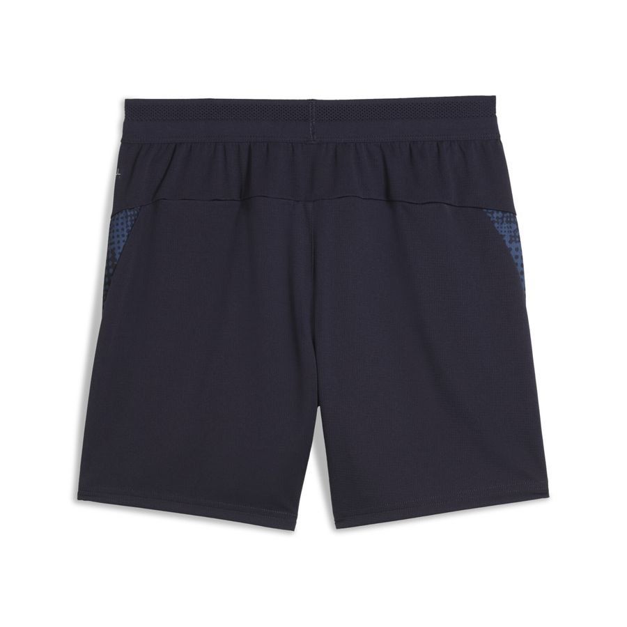 Marseille Training Shorts - New Navy/PUMA White Kids-SoccerKits Hub | Buy Soccer Jerseys Online
